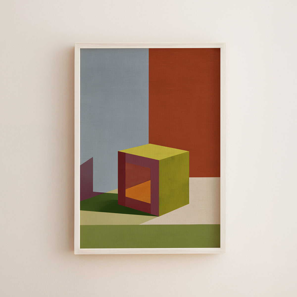 Form and Structure No. 01 — Geometric Abstract Art Print