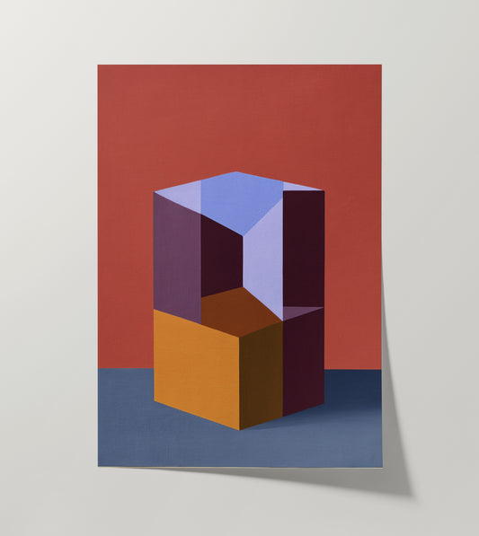 Form and Structure No. 07 — Geometric Abstract Art Print