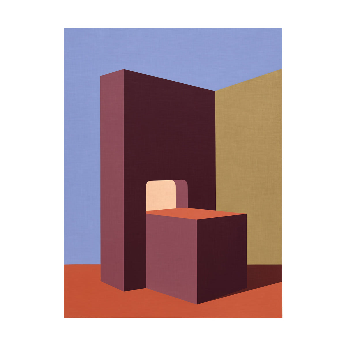 Form and Structure No. 08 — Geometric Abstract Art Print