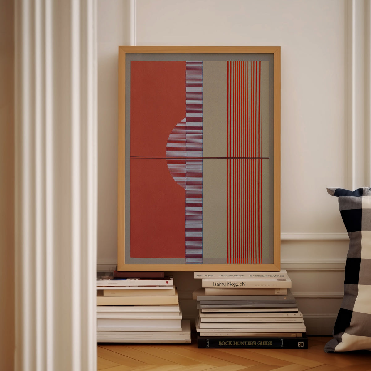 Meridian No. 04 Geometric Abstract Art Print