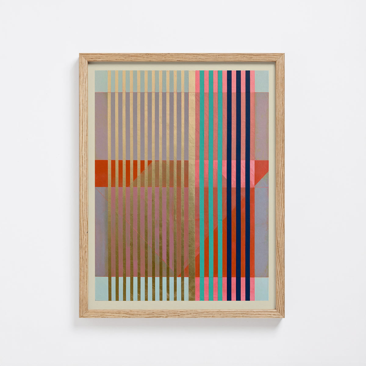 Meridian No. 05 Geometric Abstract Art Print