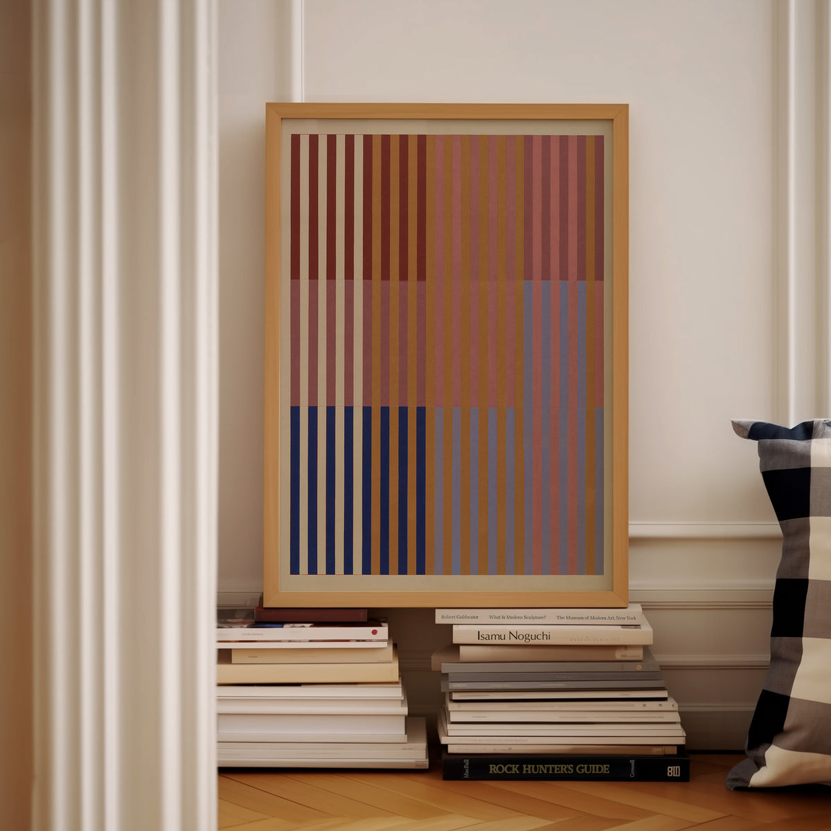 Meridian No. 06 Geometric Abstract Art Print