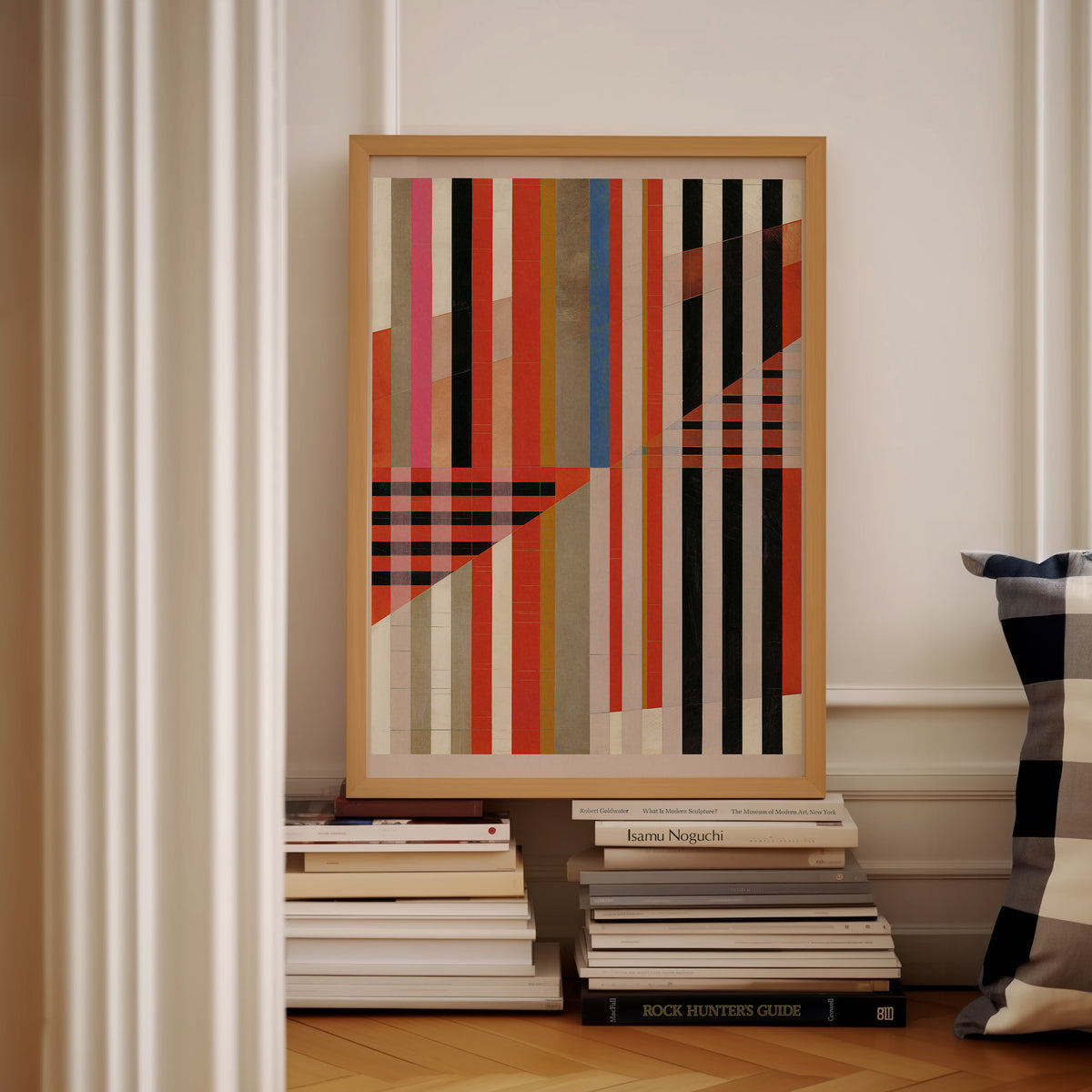 Meridian No. 07 Geometric Abstract Art Print