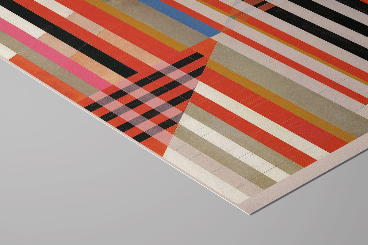 Meridian No. 07 Geometric Abstract Art Print