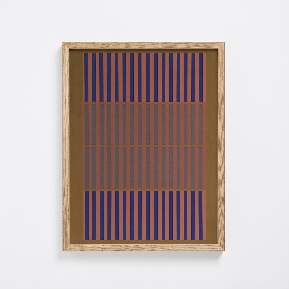 Meridian No. 08 Geometric Abstract Art Print