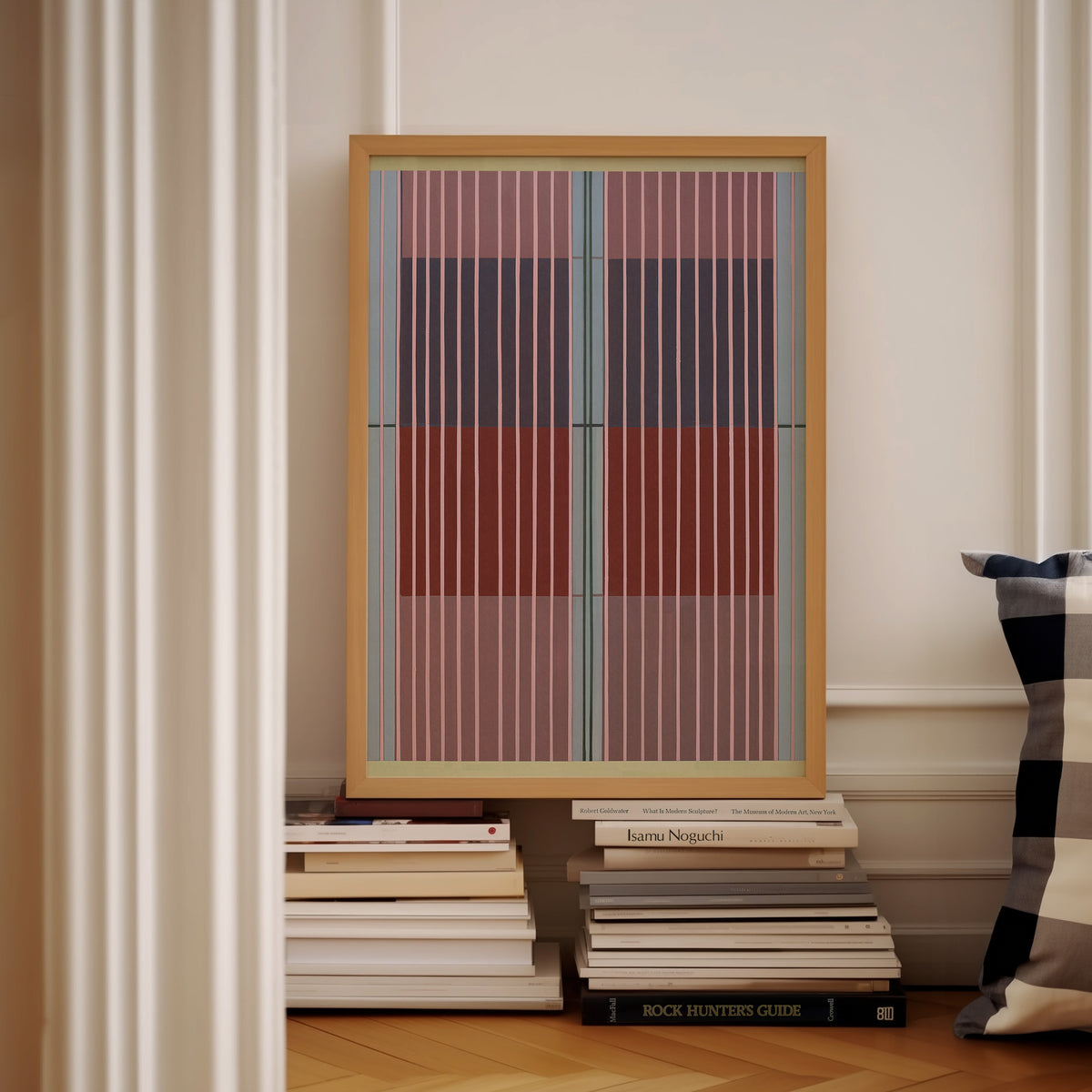Meridian No. 09 Geometric Abstract Art Print