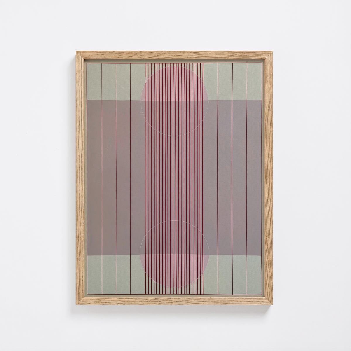 Meridian No. 12 Geometric Abstract Art Print