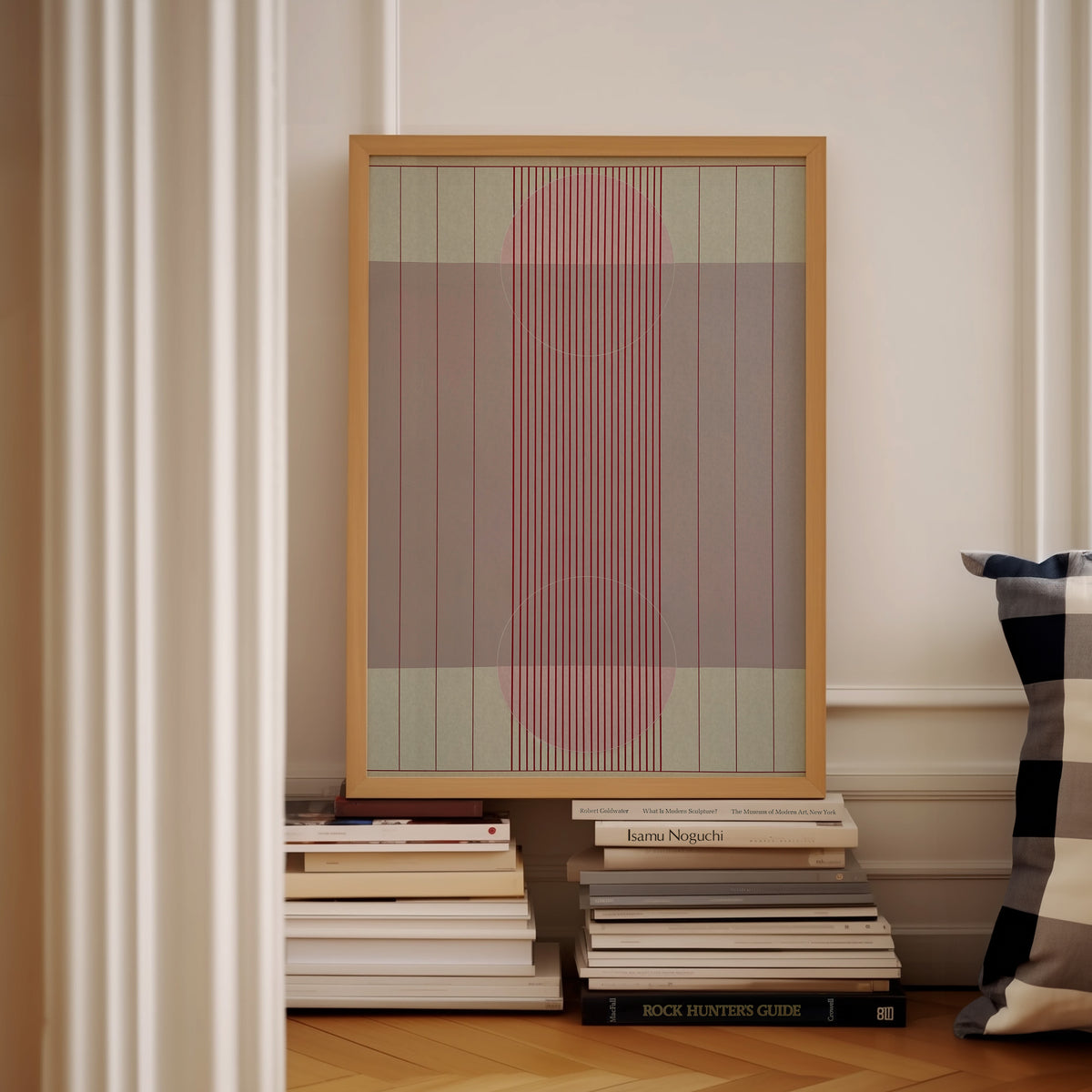Meridian No. 12 Geometric Abstract Art Print