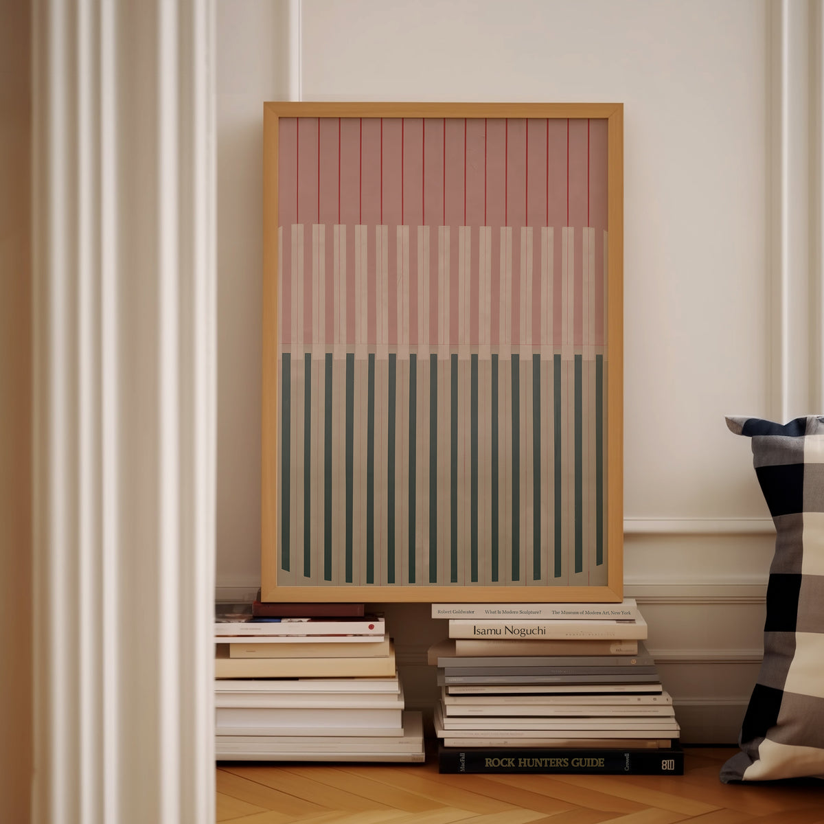 Meridian No. 14 Geometric Abstract Art Print