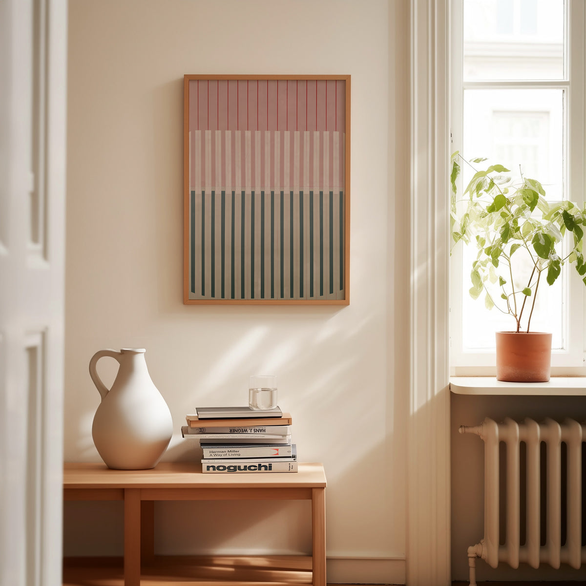 Meridian No. 14 Geometric Abstract Art Print