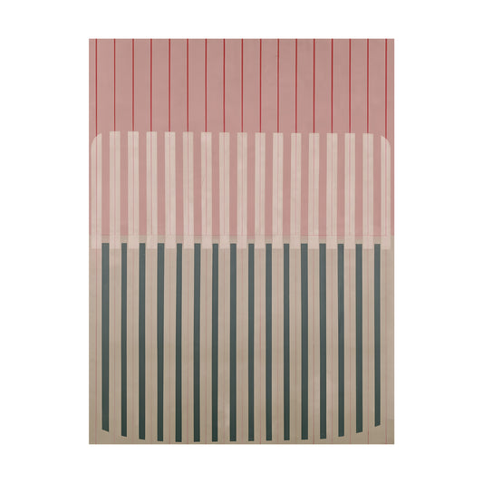 Meridian No. 14 Geometric Abstract Art Print