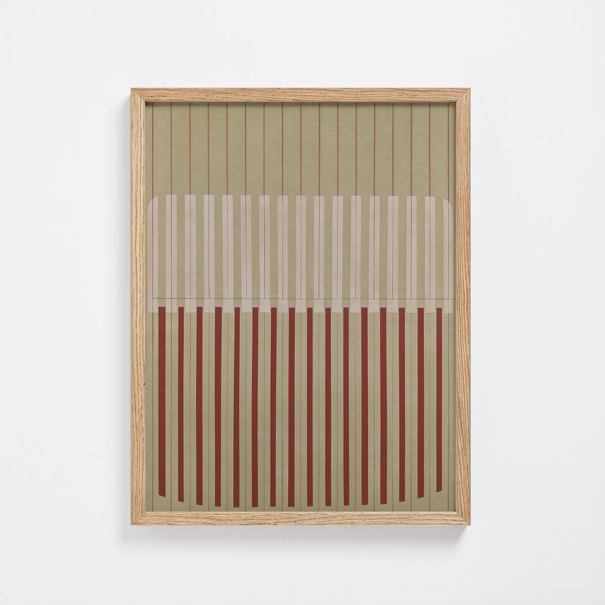 Meridian No. 01 Geometric Abstract Print