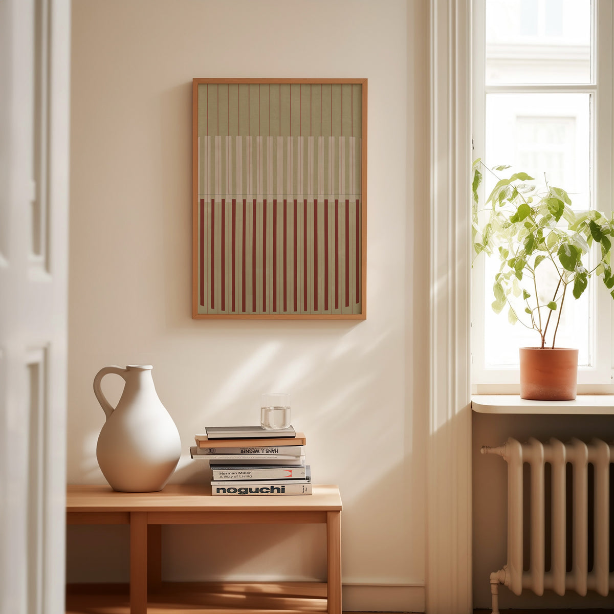 Meridian No. 01 Geometric Abstract Print
