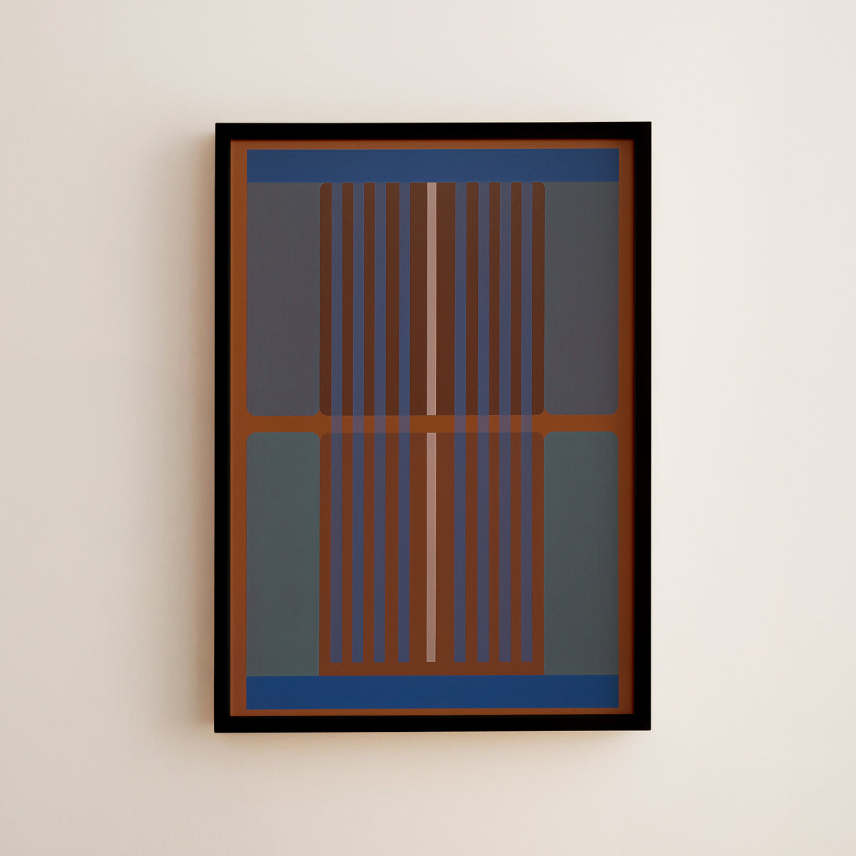 Meridian No. 03 Geometric Abstract Art