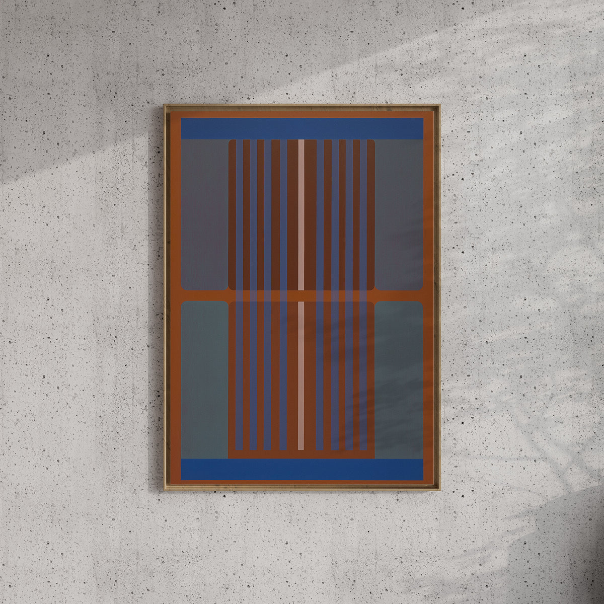 Meridian No. 03 Geometric Abstract Art