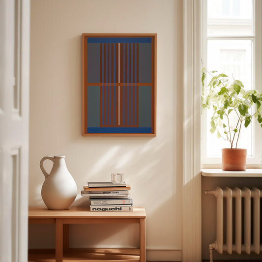 Meridian No. 03 Geometric Abstract Art