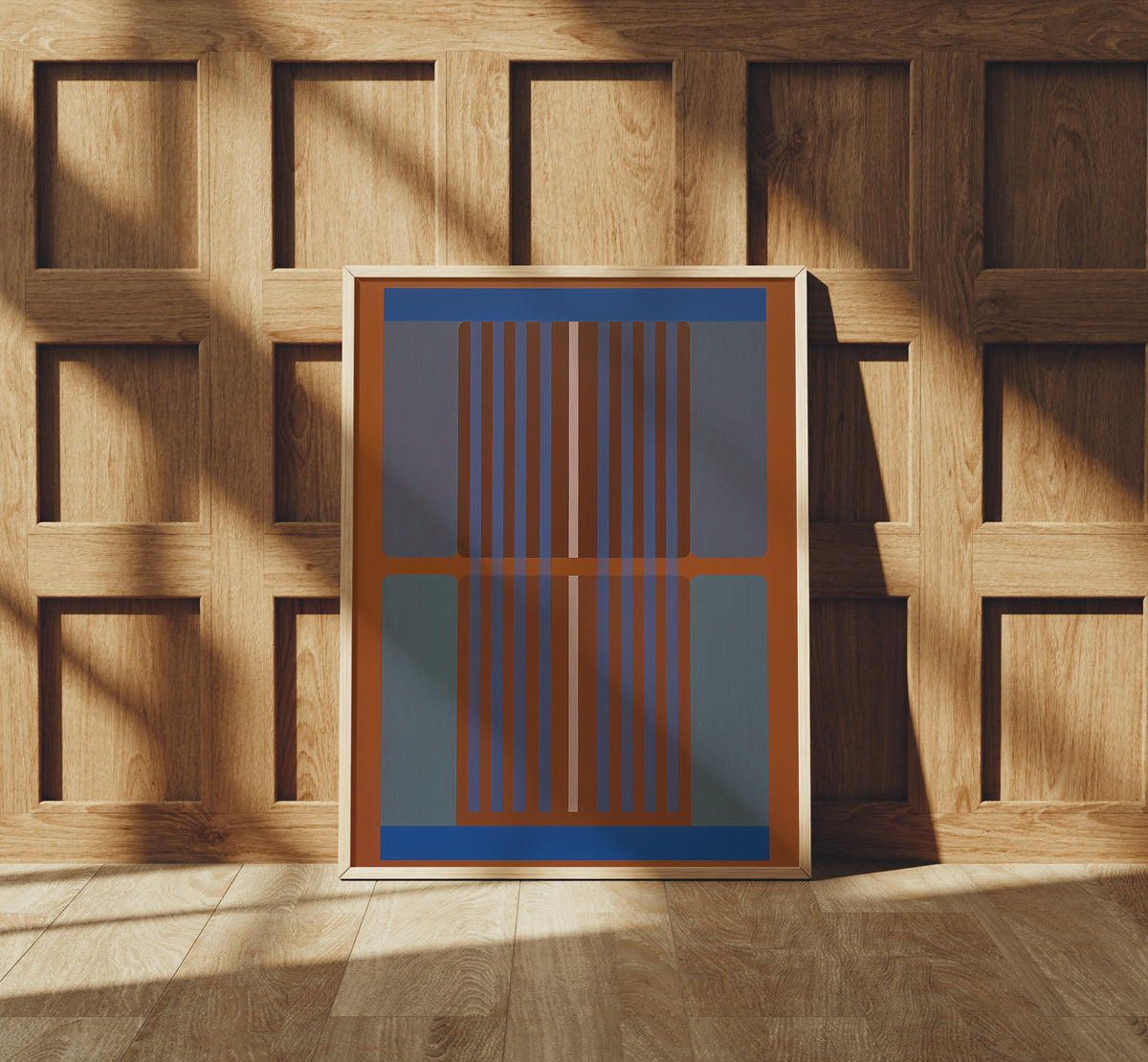 Meridian No. 03 Geometric Abstract Art