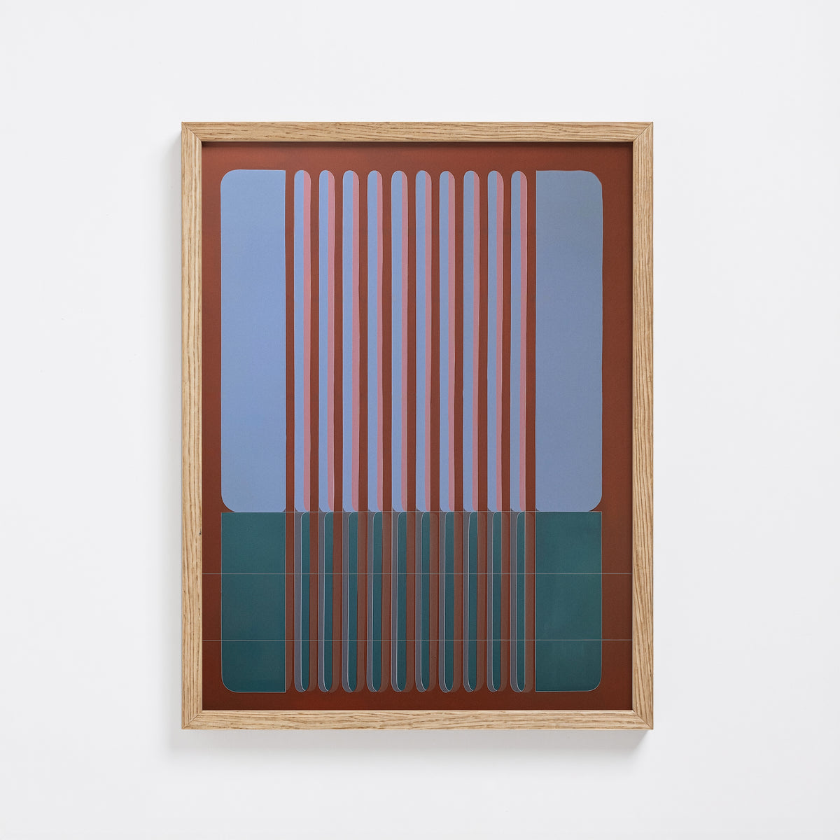 Meridian No. 02 Geometric Abstract Print