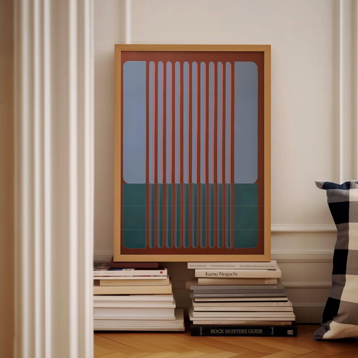 Meridian No. 02 Geometric Abstract Print
