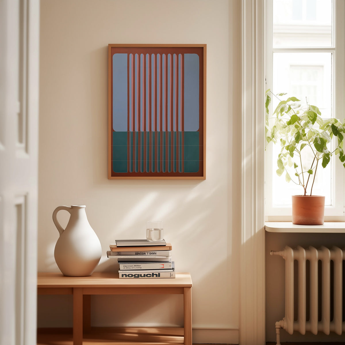 Meridian No. 02 Geometric Abstract Print