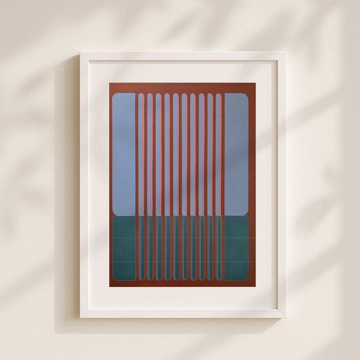 Meridian No. 02 Geometric Abstract Print