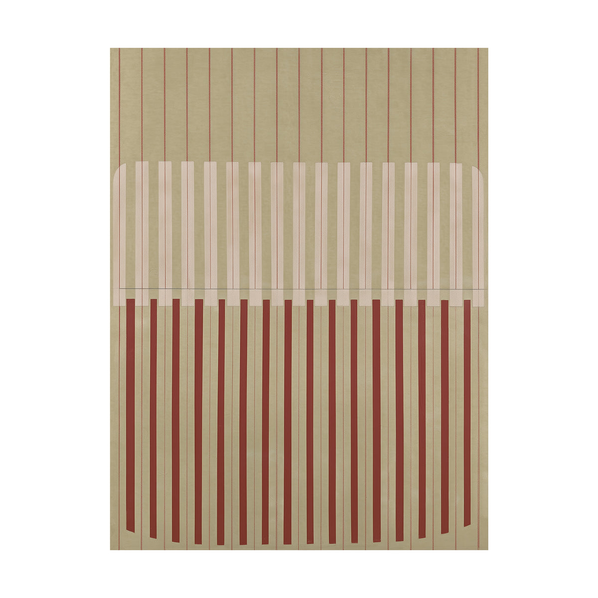 Meridian No. 01 Geometric Abstract Print