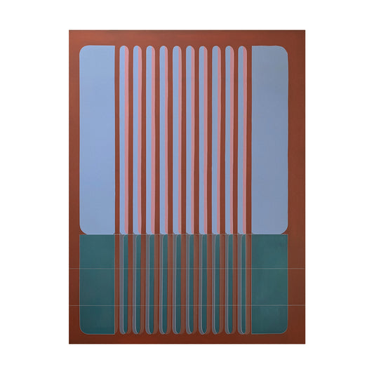 Meridian No. 02 Geometric Abstract Print