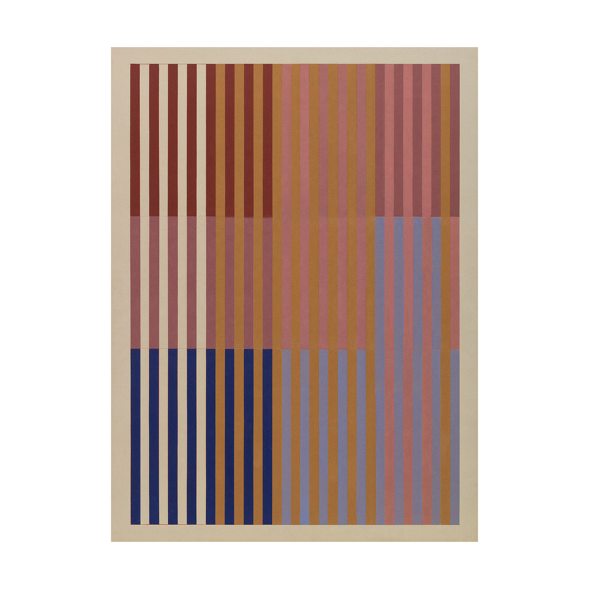 Meridian No. 06 Geometric Abstract Art Print