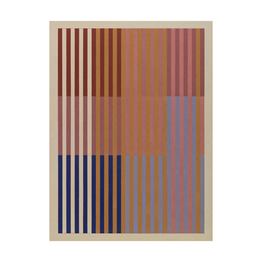 Meridian No. 06 Geometric Abstract Art Print