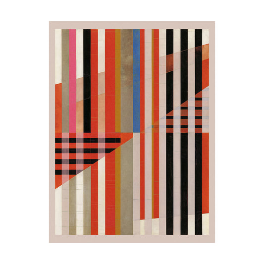 Meridian No. 07 Geometric Abstract Art Print