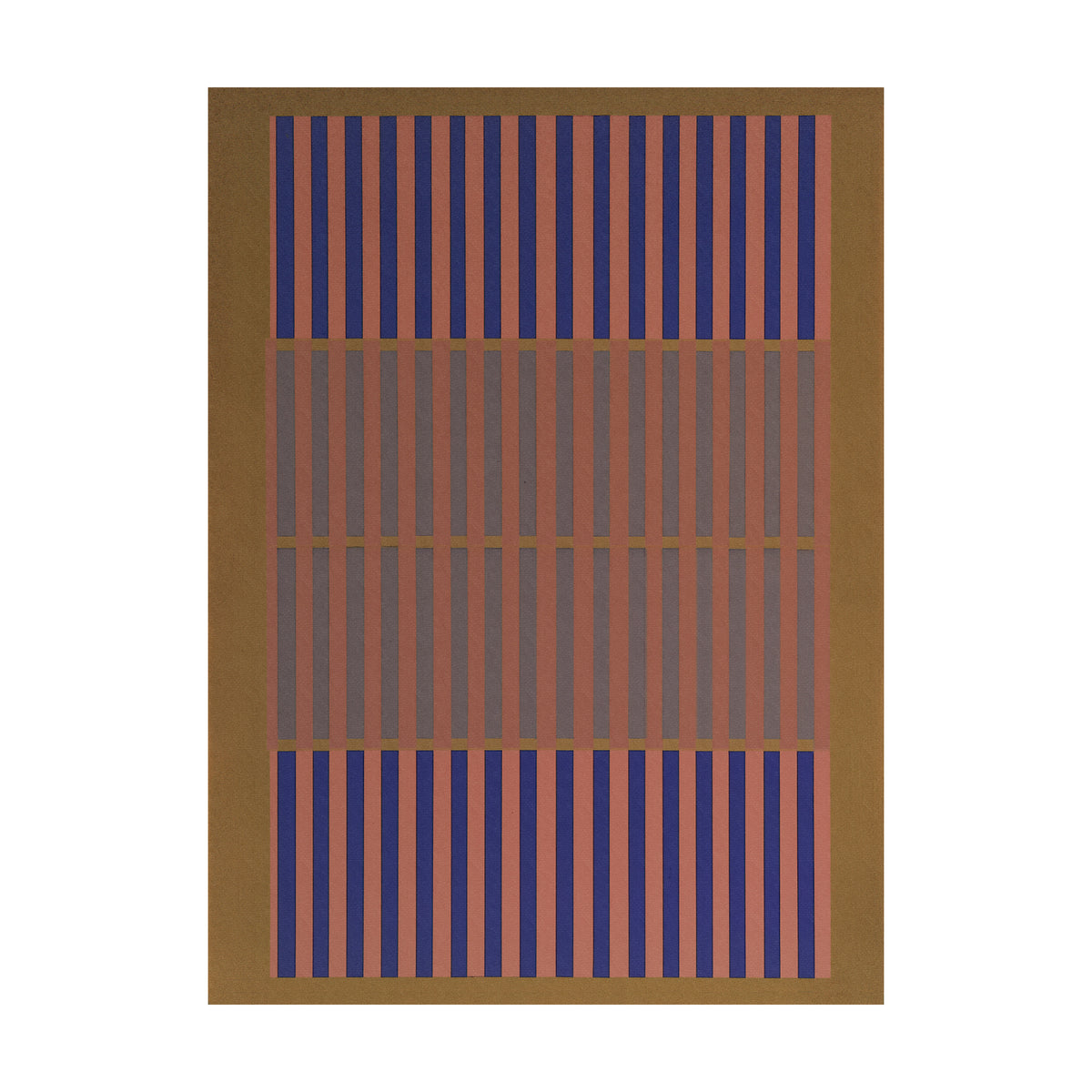 Meridian No. 08 Geometric Abstract Art Print