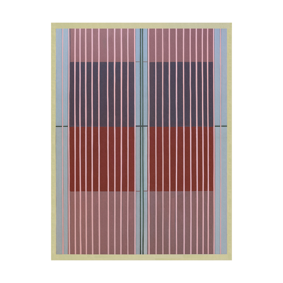 Meridian No. 09 Geometric Abstract Art Print