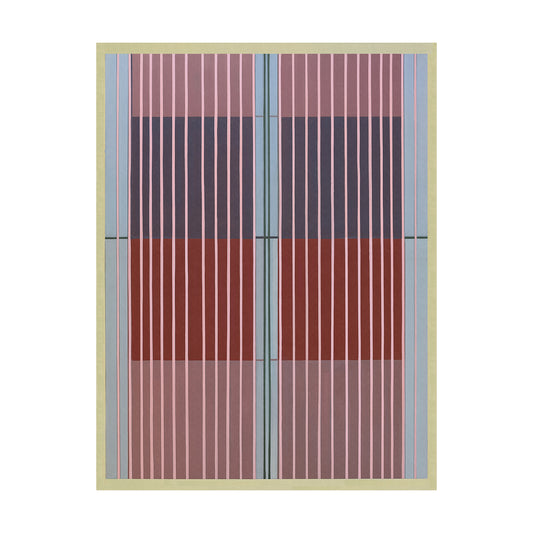 Meridian No. 09 Geometric Abstract Art Print