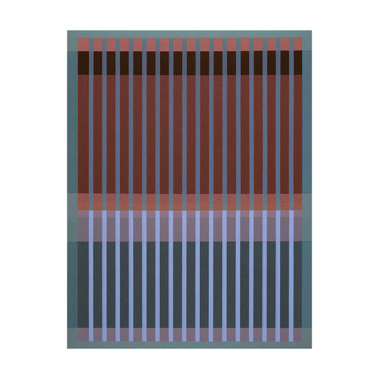 Meridian No. 10 Geometric Abstract Art Print
