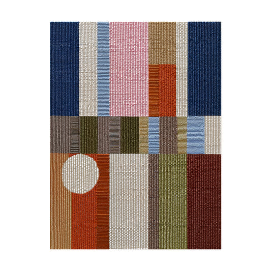 Woven Perspectives No. 07 — Geometric Abstract Art Print